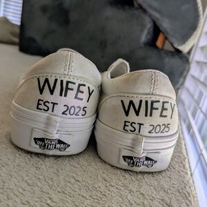 Vans 'Wifey' Bridal Sneakers